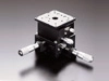 B76-80A Manual Horizontal Plane XYZ Multi Axis Crossed Roller 80x80mm Platform Micrometer Stage