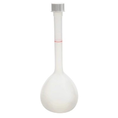 Kartell 500mL PP Volumetric Flask with Screw Cap 241514-0500 (CS/2)