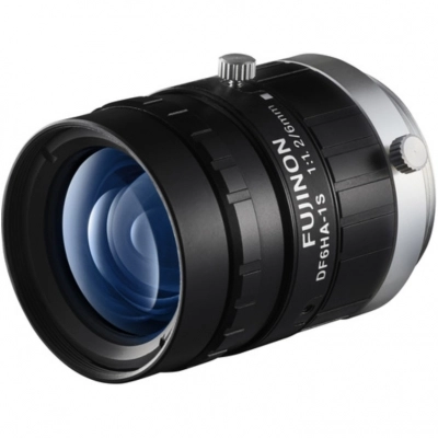 FUJINON C-Mount Lens, 6mm, 1.5 Megapixel, F1.2-F16 Iris Range, Model # DF6HA-1S