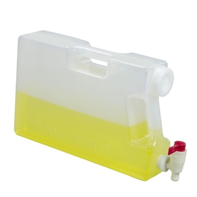 Bel-Art Polypropylene Book Bottle With Spigot 5 Liters 11862-0005