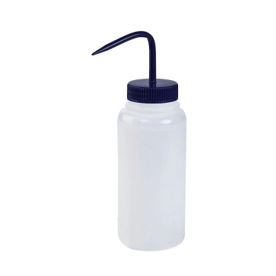 Bel-Art Wide-Mouth 500ML Polyethylene Wash Bottle 11627-0500 (Pack of 6)