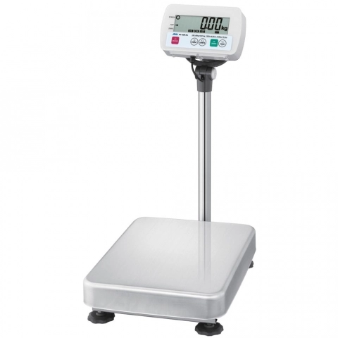 AandD SC-60KAM Washdown Scale, 130lb x 0.02lb with Medium Platform