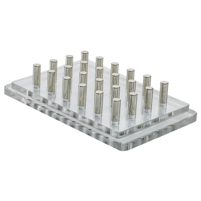 Bel-Art Magnetic Bead Separation Rack For 96 Well PCR Tube Plate