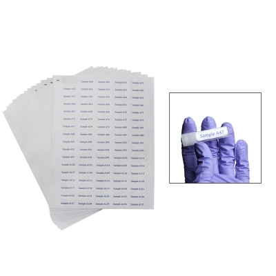 Bel-Art Cryogenic Storage Label Sheets; 33X13MM For 1.5-2ML Tubes