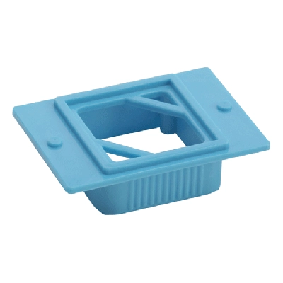 Kartell Blue ABS Tissue Embedding Ring 230294-000B (CS/500)