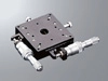 B23-80D Thin Manual XY Multi Axis Crossed Roller 80x80mm Platform 6.5mm Travel Micrometer Stage