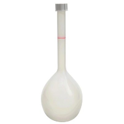 Kartell 1000mL PP Volumetric Flask with Screw Cap 241514-1000 (CS/2)