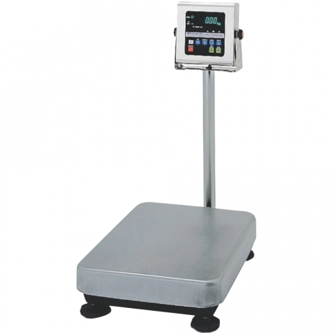 AandD Titan HW-100KWP Washdown Platform Scale, 200lb x 0.02lb / 100kg x 0.01kg