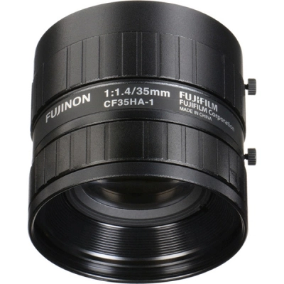 FUJINON C-Mount Lens, 35mm, 1.5 Megapixel, F1.4~F22 Iris Range, Model # CF35HA-1