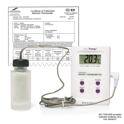 Frio-Temp Calibrated Electronic Verification Thermometer;-50/200C