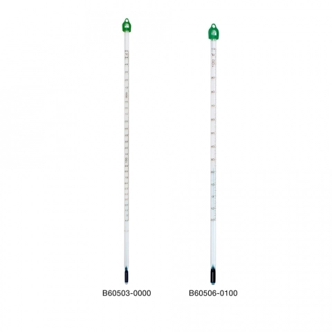 PFA Safety Coated Liquid-In-Glass Thermometers