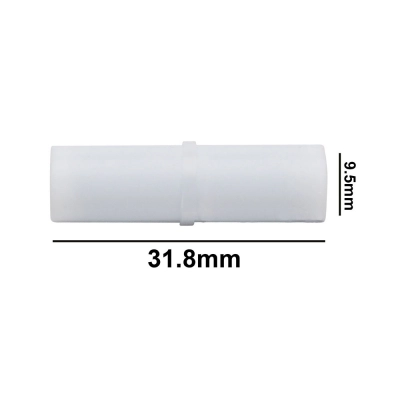 Bel-Art Spinbar Teflon Cylindrical Magnetic Stirring Bar; 31.8 X 9.5MM, White