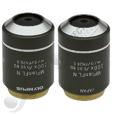Olympus MPlanFL N 100x/0.90na BD Objective | LabX.com