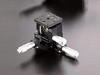 B72-40AR Manual Horizontal Plane XYZ Multi Axis Crossed Roller 40x40mm Platform Micrometer Stage