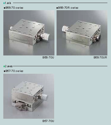 Manual Crossed Roller Tilt Goniometer Stages