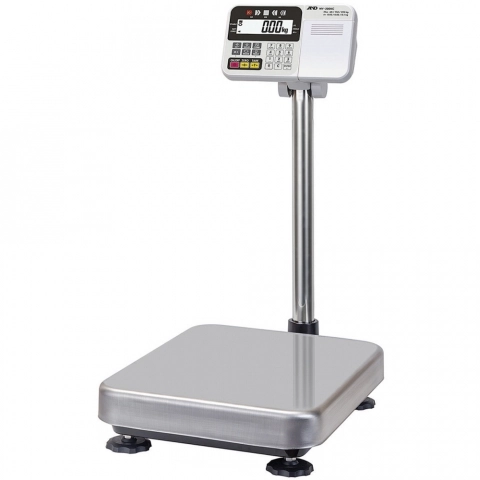 AandD HW-60KC Platform Scale, 150lb x 0.01lb with Medium Platform