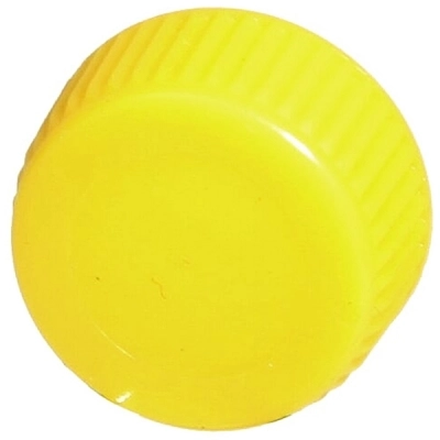 Bio Plas Screw Caps with O-Ring for Screw Cap Microcentrifuge Tubes (qty 500) Yellow