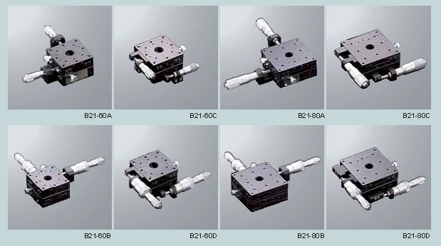 Manual XY Multi Axis Crossed Roller Stages