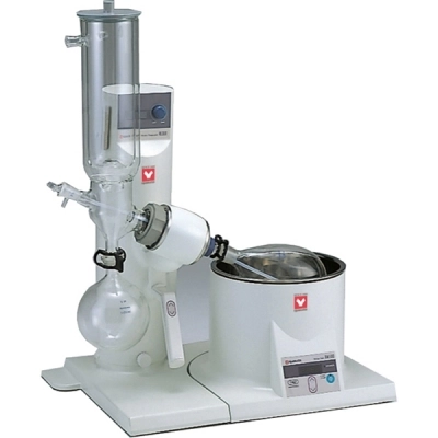 Yamato RE-301-CW2 Rotary Evaporator with BM-510 Water Bath and Glassware C