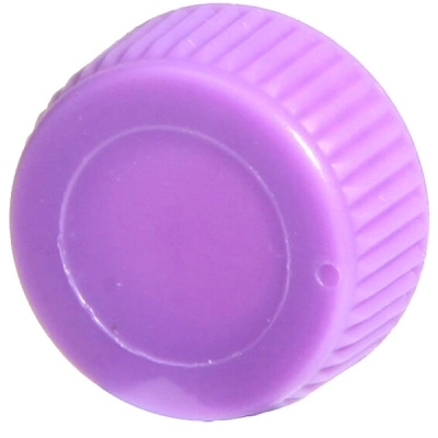 Bio Plas Screw Caps with O-Ring for Screw Cap Microcentrifuge Tubes (qty 500) Violet
