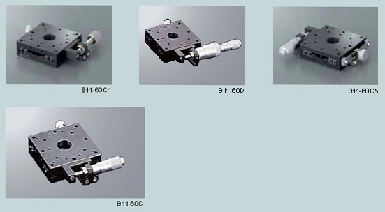 Manual X Axis Crossed Roller Stages