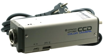 Hitachi KP-C551E Color Camera 220v