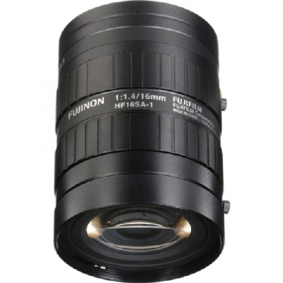 FUJINON C-Mount Lens, 16mm, 5 Megapixel, F1.4-F22 Iris Range, Model # HF16SA-1