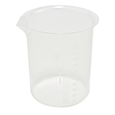 Kartell 1000mL PP Griffin Style Beaker 222075-1000 (CS/12)