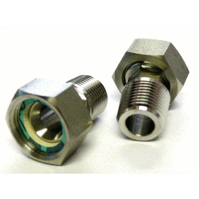 Julabo Adapters G3/4" Female to NPT 1/2" Male Model # 8890047 (Pair)