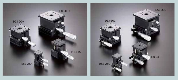 Manual XZ Multi Axis Crossed Roller Stages