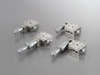 BS11-40BZR Manual Stainless X Axis Crossed Roller 40x40mm Platform 6.5mm Travel Micrometer Stage