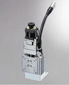 PZG513-L05AG-MM Motorized Linear Ball Bearing Z Axis 50x50mm Platform 13mm Travel Stage