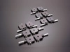 B11-80BZ Manual  X Axis Crossed Roller 80x80mm Platform 6.5mm Travel Micrometer Stage