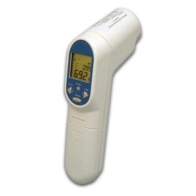 Durac 11:1 Infrared And Contact Thermometer;-60/500C,Alarm,Min/Max Memory