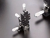 B71-25ANR Manual XYZ Multi Axis Crossed Roller 25X25mm Platform 3.2mm Travel Micrometer Stage