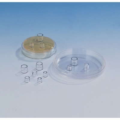 Bel-Art Sterile Cloning Cylinders; 8.5MM Top X 9.5MM Bottom O.D. , Plastic (Pack of 50)
