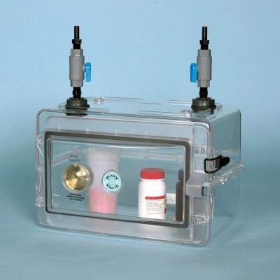 Bel-Art Secador Polystyrene Mini Gas-Purge Desiccator Cabinet; .3 Cu Ft 42075-1002