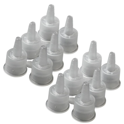 Bel-Art Replacement Polypropylene Tube Fittings;For 1/4 To 3/8 IN I.D. Tubes (Pack of 12)