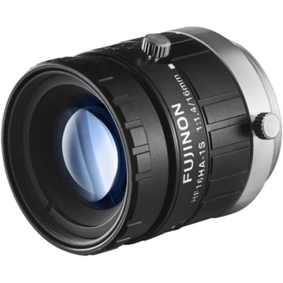 FUJINON C-Mount Lens, 16mm, 1.5 Megapixel, F1.4-F16 Iris Range, Model # HF16HA-1S