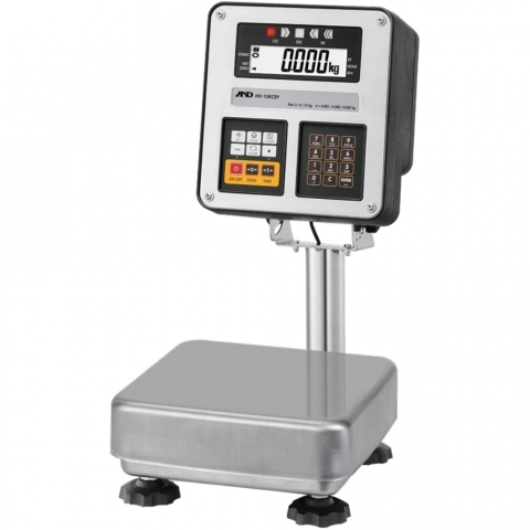 AandD HW-10KCEP Intrinsically Safe Bench Scale, 20lb x 0.002lb / 10kg x 0.001kg