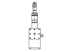 BS31-40B Manual Stainless Z Axis Crossed Roller 40x40mm Platform 6.5mm Travel Micrometer Stage