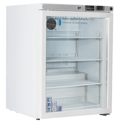 ABS 5.2 Cu. Ft. Undercounter Controlled Room Temperature Cabinet, Glass Door CRT-ABT-HC-UCFS-0504