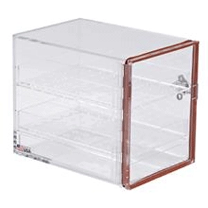 Desiccator Cabinet, Clear Acrylic, 1 Door Dry Box, 24W, 24D, 18H