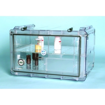 Bel-Art Secador Clear 4.0 Horizontal Profile Gas-Purge Desiccator Cabinet; 1.9 Cu Ft 42074-0002