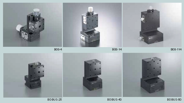 Manual XZ Multi Axis Dovetail Feed Screw Stages