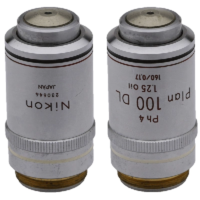 Nikon Plan 100x/1.25na Oil Ph4 DL Objective