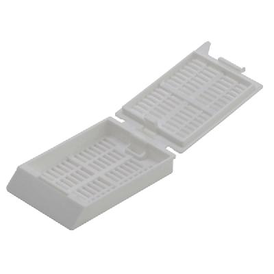Kartell White UNI Type Tissue Embedding Cassette 230264-000W (CS/500)