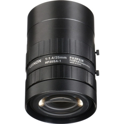 FUJINON C-Mount Lens, 25mm, 5 Megapixel, F1.4-F22 Iris Range, Model # HF25SA-1