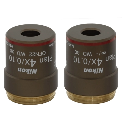 Nikon CFI Plan 4x/0.10na Microscope Objective