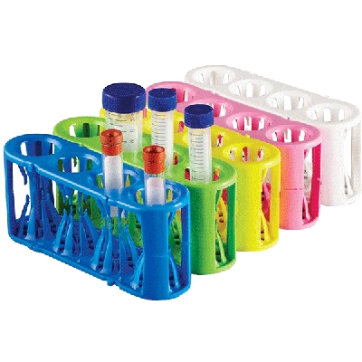 Heathrow Adapt-A-Rack Adaptable Multi-Tube Rack, Yellow 120190